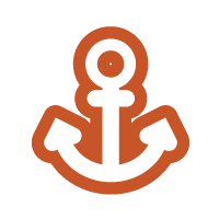 Anchor illustration representing boat loans