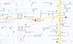 Western Sun Federal Credit Union Okmulgee Branch google map screenshot linked to full map
